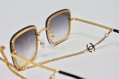 chanel sunglasses 2019 with chain|Chanel sunglasses with chain 2022.